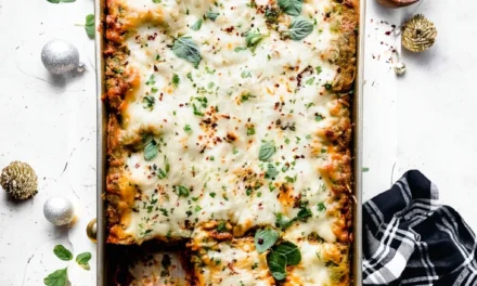 Christmas Eve Lasagna: A Festive and Delicious Holiday Dish