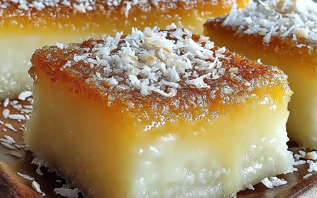 Coconut Mochi Cake: A Dreamy Tropical Delight
