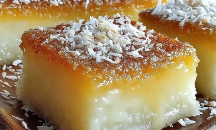 Coconut Mochi Cake: A Dreamy Tropical Delight