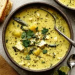 Cozy Roasted Poblano Soup