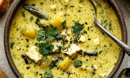 Cozy Roasted Poblano Soup: A Comforting Classic