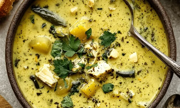 Cozy Roasted Poblano Soup: A Comforting Classic