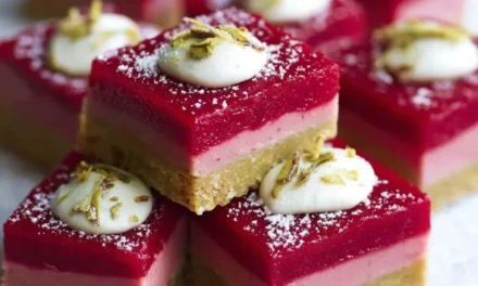 Cranberry Curd Bars – A Delightful Classic Dessert