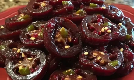 Cranberry Jalapeño Cowboy Candy: A Perfect Sweet and Spicy Treat