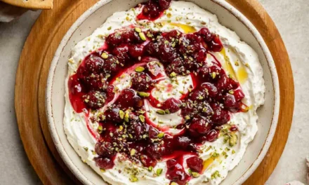Cranberry Whipped Feta Dip – A Crowd-Pleasing Party Favorite
