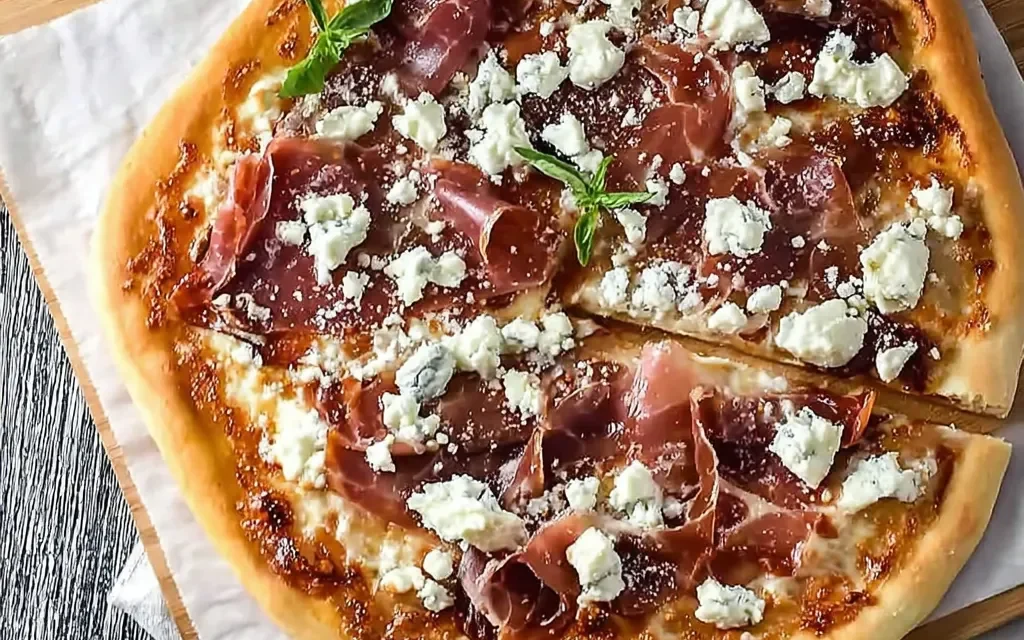 Fig Pizza With Goat Cheese And Prosciutto: A Divine Flatbread Delight