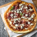Fig Pizza With Goat Cheese And Prosciutto