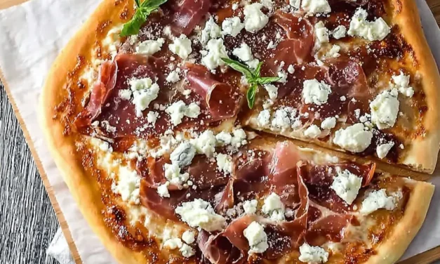 Fig Pizza With Goat Cheese And Prosciutto: A Divine Flatbread Delight