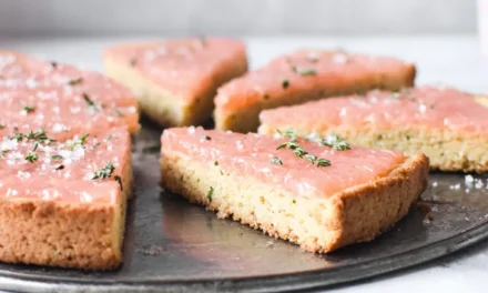 Grapefruit and Thyme Shortbread – A Timeless Delight