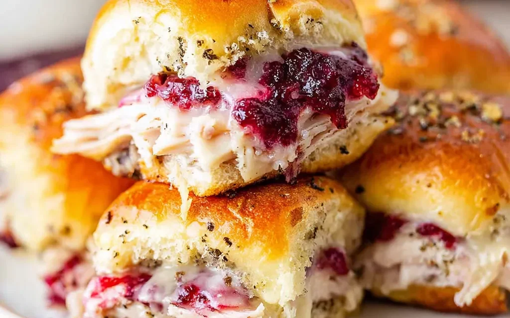 Havarti Cranberry Turkey Sliders – A Delightful Taste Sensation