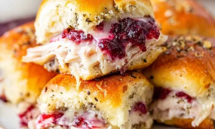 Havarti Cranberry Turkey Sliders – A Delightful Taste Sensation
