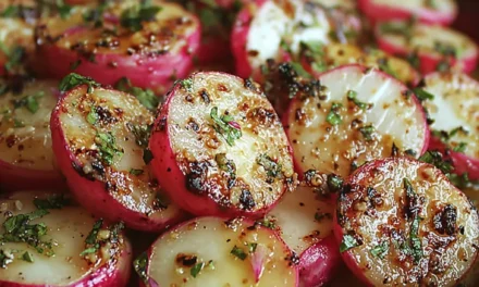 Healthy Garlic Herb Roasted Radishes: A Delightful Side Dish