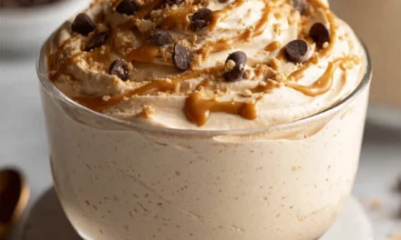 High-Protein Cottage Cheese Peanut Butter Mousse: A Delectable Treat