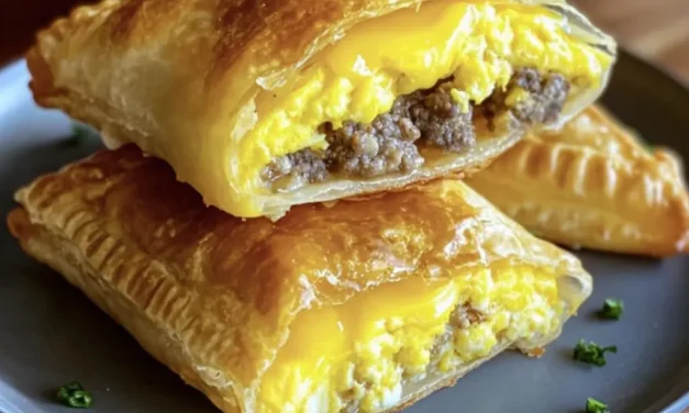 Homemade Breakfast Hot Pockets: A Heavenly 20-Minute Treat