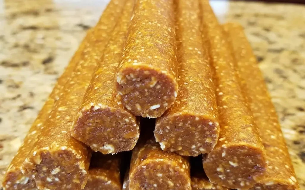 Homemade Pumpkin & Oatmeal Dog Snack Sticks – Quick and Easy Recipe