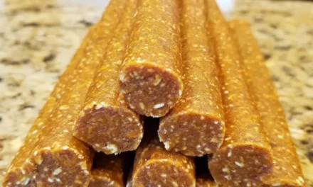 Homemade Pumpkin & Oatmeal Dog Snack Sticks – Quick and Easy Recipe
