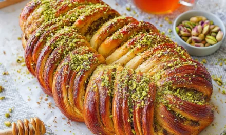 Honey Pistachio Babka Bread: A Delightful Sweet Bread Treat