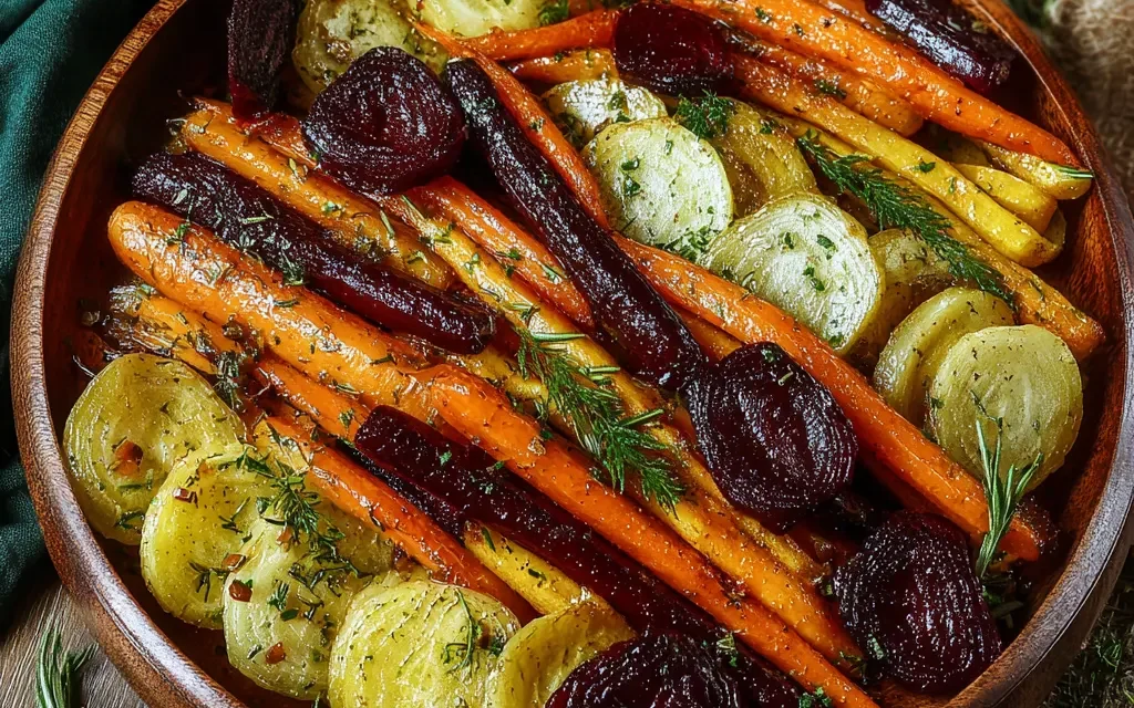 Honey Roasted Root Vegetables – Family-Style Perfection