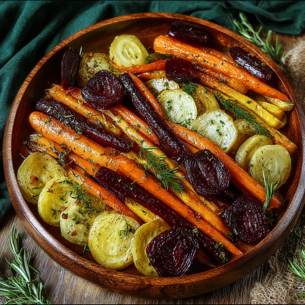 Honey Roasted Root Vegetables – Family-Style Perfection - Forkful Kitchen
