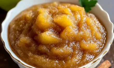 Hot Buttered Apple Sauce: A Comforting and Flavorful Delight
