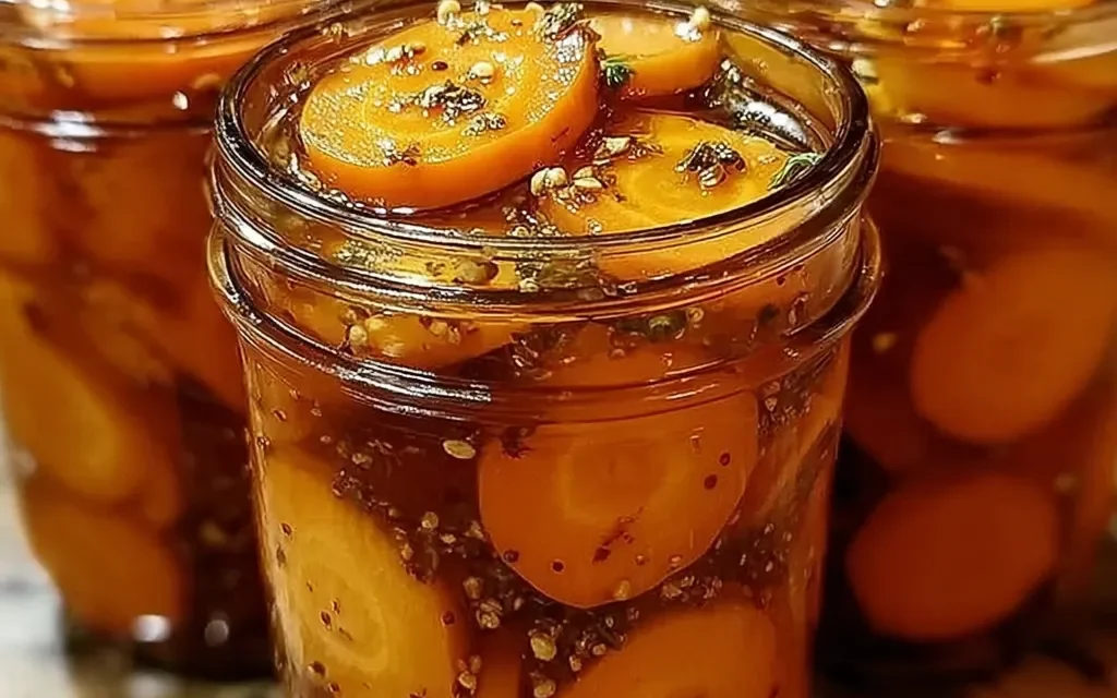 Hot Honey Pickled Carrots – A Delicious Snack or Side Dish
