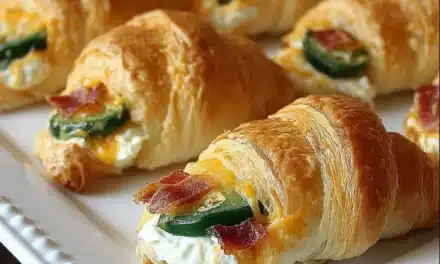 Jalapeño Popper Crescent Rolls – A Delightful Handheld Appetizer