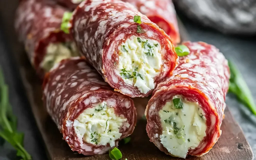 Keto Salami Roll-Ups: A Beginner-Friendly, Comforting Snack or Appetizer