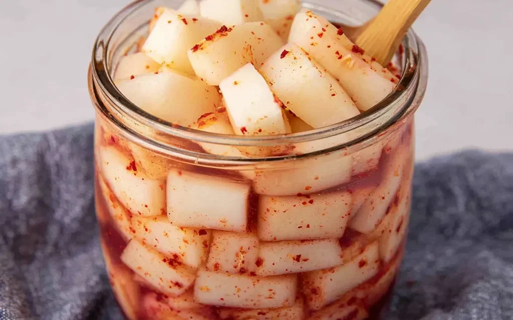 Korean Pickled Radish (aka Pickled Daikon Radish) – A Heavenly 20-Minute Recipe