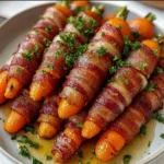 Maple Bacon Carrots