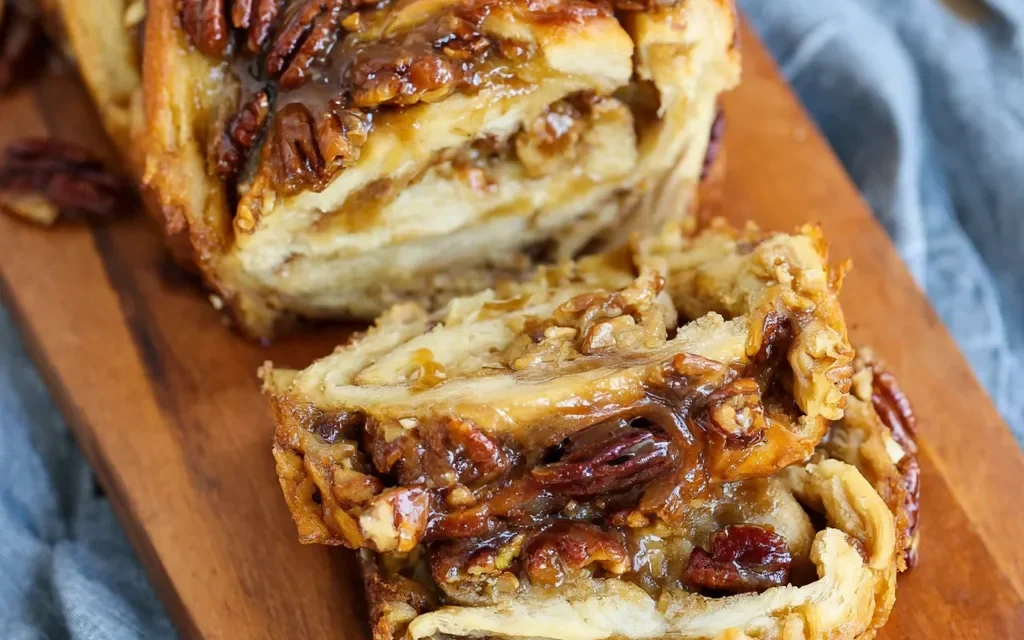 Maple Caramel Pecan Sticky Babka – A Magical 10-Minute Delight