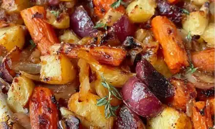 Maple Dijon Roasted Apples & Carrots: A Cozy and Delightful Side Dish