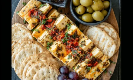 Marinated Cheddar Cheese – A Speedy, Irresistible Snack