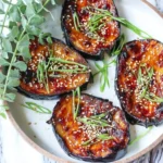 Miso Glazed Eggplant