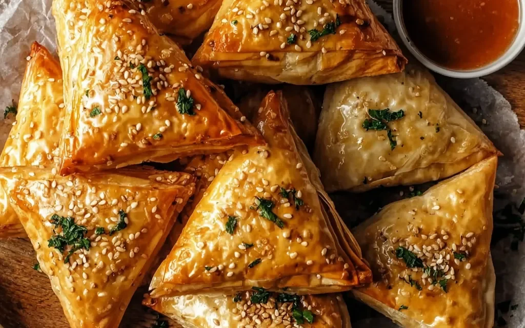 Moroccan Spiced Chicken Briouats – A Flavorful Delight