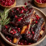 Pomegranate Braised Short Ribs