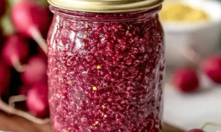 Radish Relish: A Magical 30-Minute Condiment for Endless Snacking