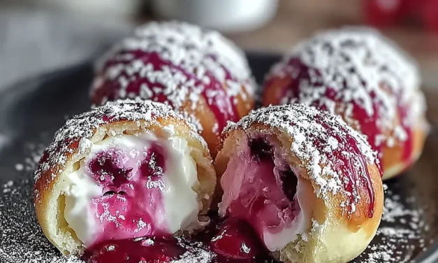 Rhubarb Cheesecake Bombs: A Delightful Bite-Sized Treat