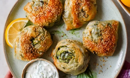 Rice Paper Spanakopita: A Delightful Twist on a Classic Dish