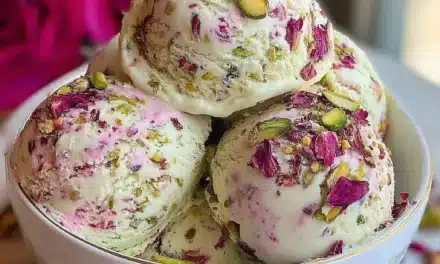 Rose Pistachio Cheesecake Ice Cream – An Unforgettable Frozen Treat
