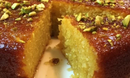 Saffron Pistachio Basbousa: An Authentic & Delightful Treat