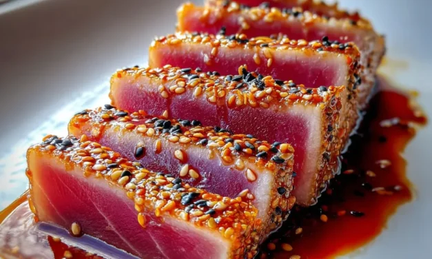 Seared Ahi Tuna With Asian Glaze: A Quick and Delectable Dish