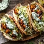 Sheet Pan Chicken Pitas with Herby Ranch