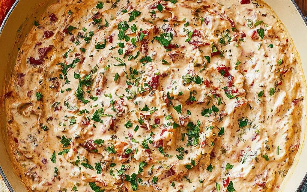 Skillet Sun-Dried Tomato Dip: A Delectable Appetizer in Just 5 Minutes