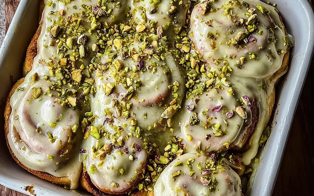 Small Batch Pistachio Cream Cinnamon Rolls: A Delightful Homemade Treat