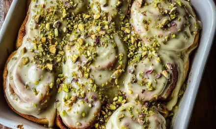Small Batch Pistachio Cream Cinnamon Rolls: A Delightful Homemade Treat