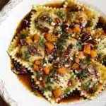 Thanksgiving Butternut Squash Ravioli with Brown Butter and Pecans