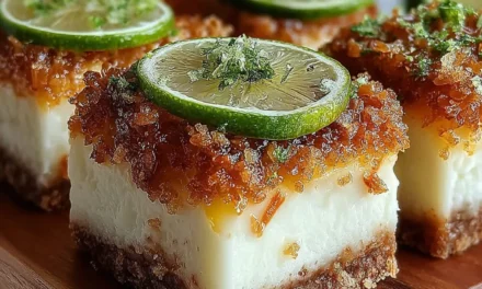 Tropical Chill Coconut Lime Bars – A Refreshing No-Fail Treat