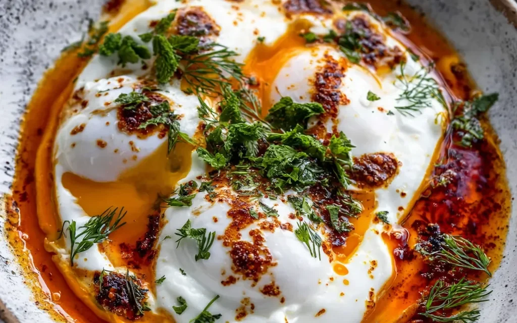 Turkish Eggs (Cilbir): A Divine 10-Minute Breakfast Delight