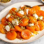 Turkish Poached Apricots with Ricotta