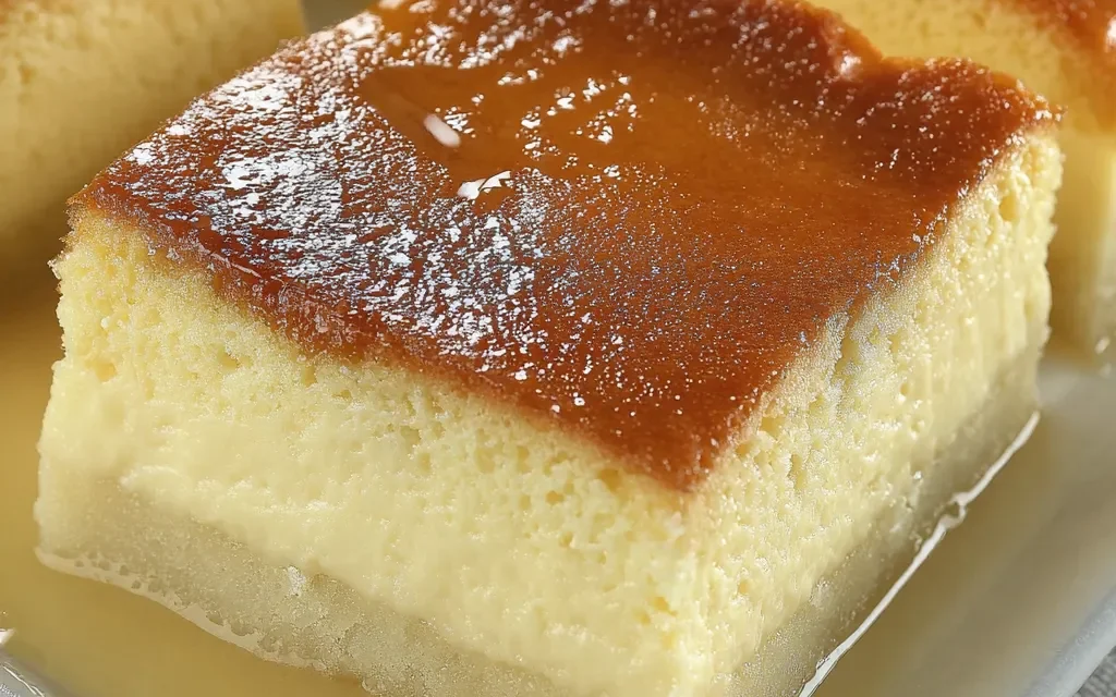 Vanilla Magic Custard Cake – The Perfect Dessert in 3 Minutes